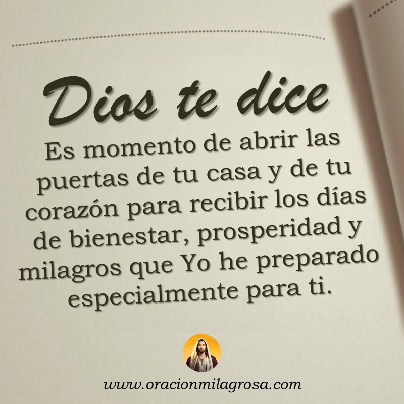 oracion_milagro's tweet photo. Hace algún tiempo alguien nos compartió esta bella promesa de DIOS y hoy queremos compartirla especialmente contigo, porque en ella encontrarás unas palabras de fe y esperanza que anuncian tiempos de paz, bienestar y milagros.

Recibe esta promesa en: https://t.co/StHDjt1e6O ✨
