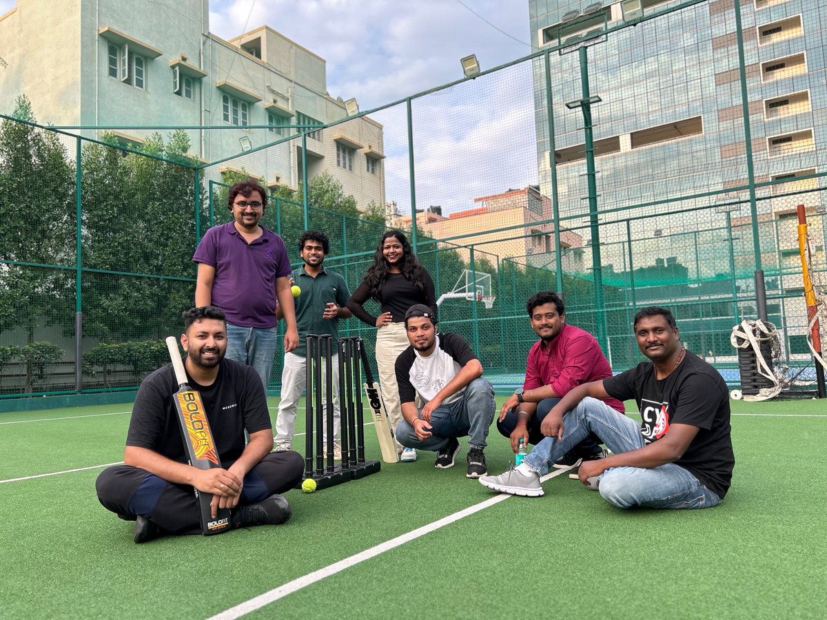 Cyderes's tweet photo. Cybersecurity pros on weekdays, cricket champs on weekends๐ . Our India team knows how to balance work and play โ because strong defenses arenโt just for cybersecurity!
#Cyderians https://t.co/8zEAEDFj7U
