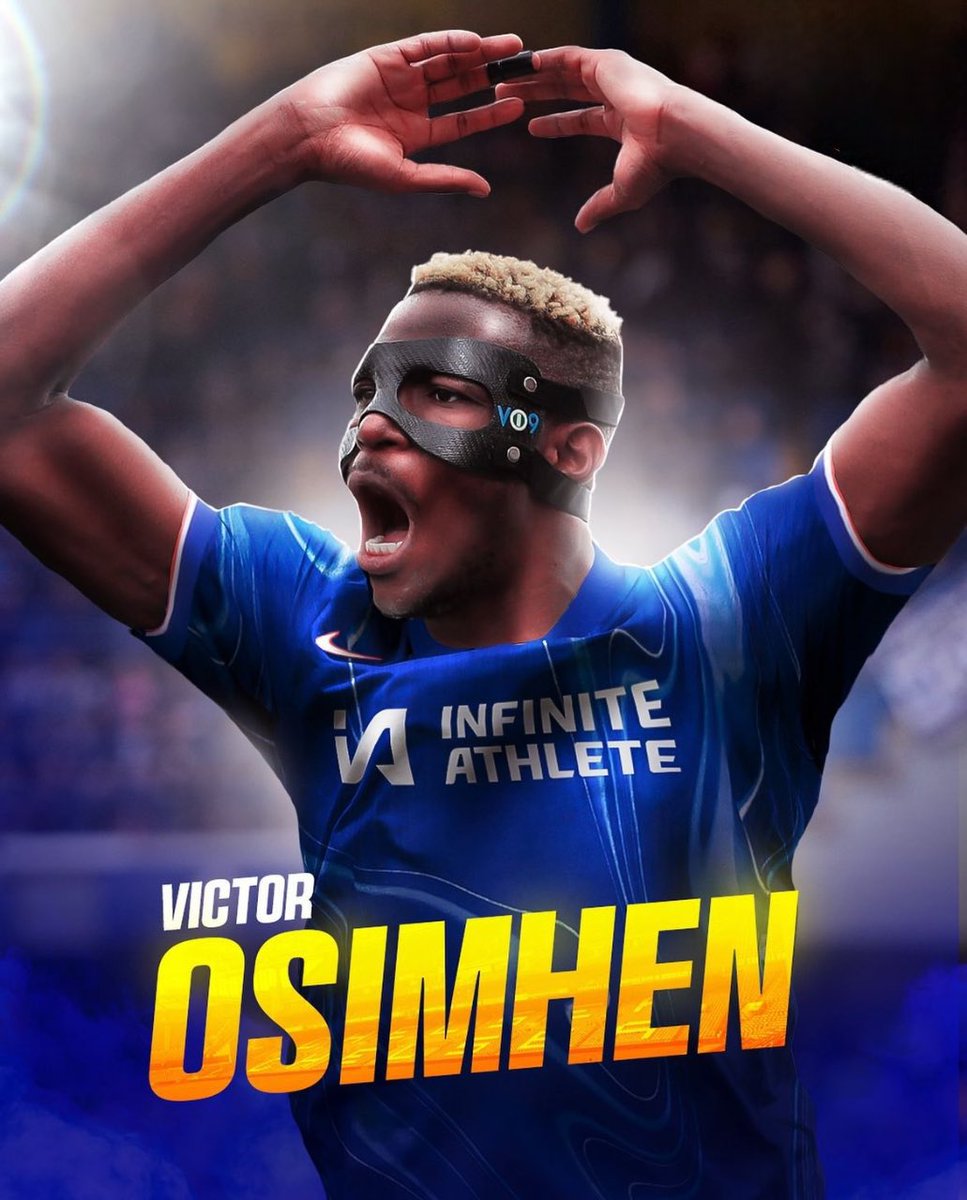 FrankKhalidUK's tweet photo. I’m still hopeful Victor Osimhen comes to Chelsea!!! Even if it’s a one year loan. What a signing he will be, but I guess it depends on many things before this can happen. https://t.co/0kLKjvlanS