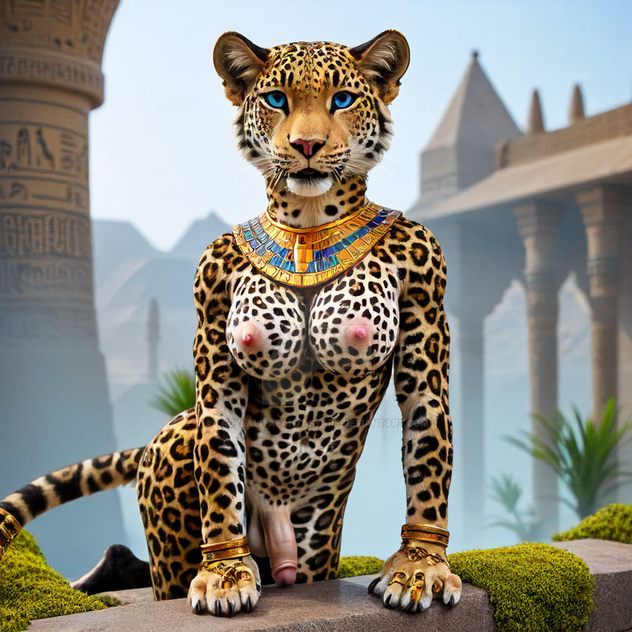 A FUTA leopard hybrid creature by LadyLalitaFantasyArt deviantart.com/ladylalitafant…