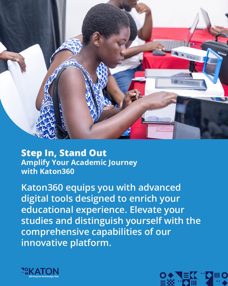 Katon360's advanced tools are here to level up your learning experience and help you shine. Transform your academic journey and stand out with ease
#Katon360 #ElevateYourLearning #StudySmart #AcademicExcellence #LevelUp #StandOut #EducationReimagined #NextGenLearning