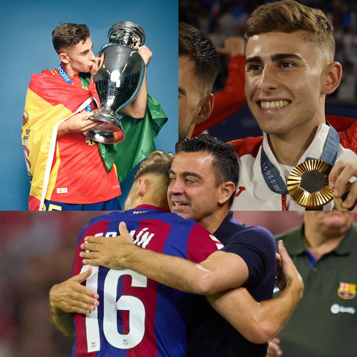 🗣️Xavi en mayo: “A Fermín me lo llevaría a una guerra. Trabajador, comprometido, profesional... para mí es un tesoro. No tendría dudas en llevarlo a la Selección. Le he dicho que si se lo cree va a estar muchos años en el Barça.”

#FCB 🇪🇸💙❤️