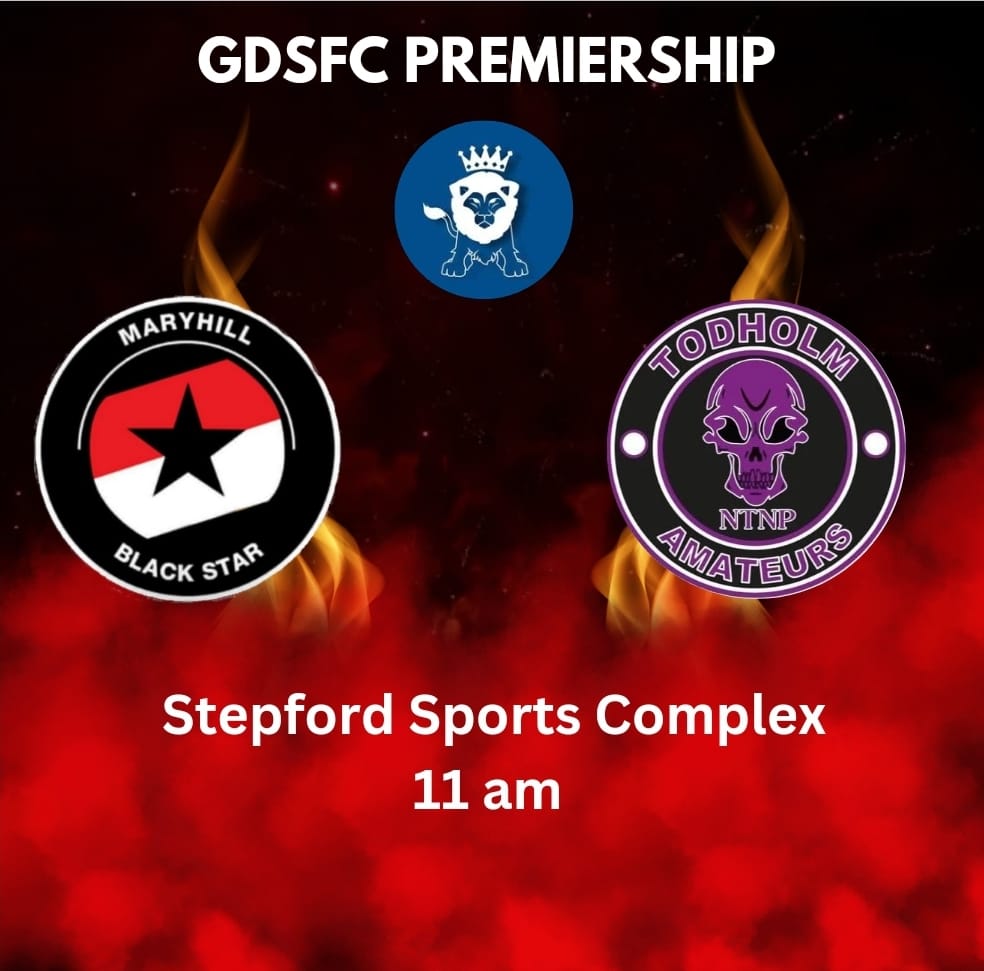 Matchday 1
Looks like it will be a brilliant Premiership this season and our league opener is against last seasons Sunday central winners Todholm, a very good outfit. Should be a cracking first game back. 

🔴⚫👊