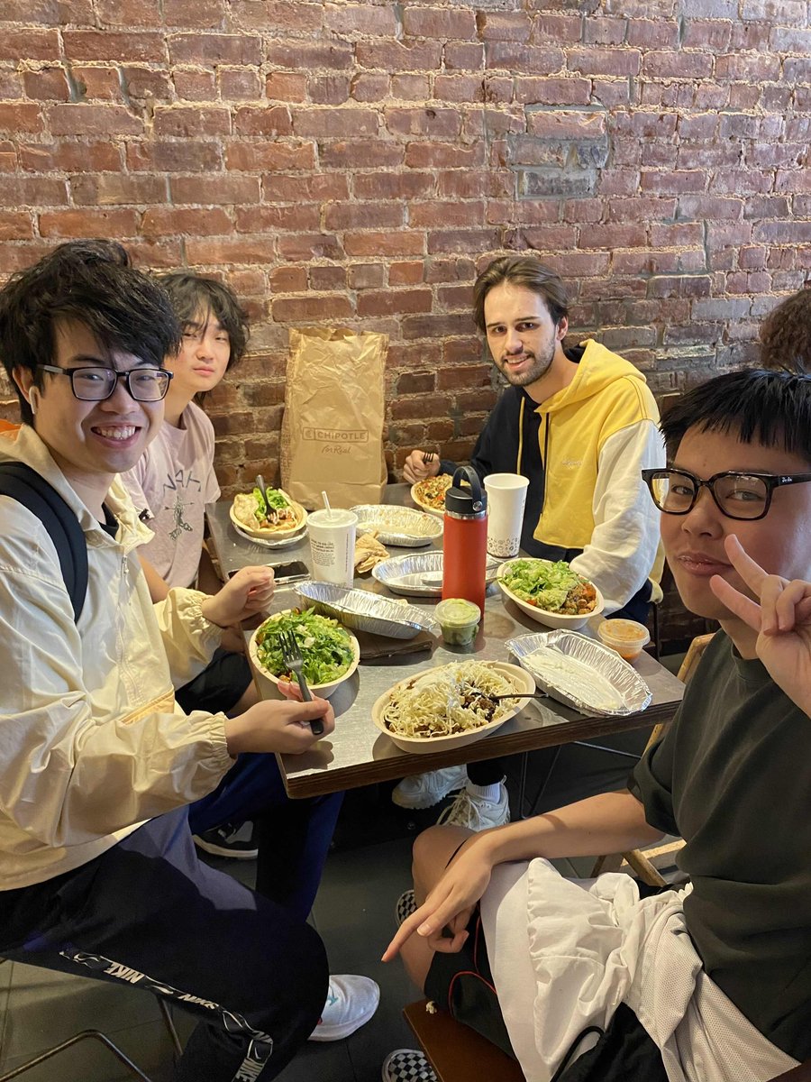 blue otter may have the c9 partnership, but  at least <a href="/ChipotleTweets/">Chipotle</a> got us fueled for the weekend. #ChipotlePartner