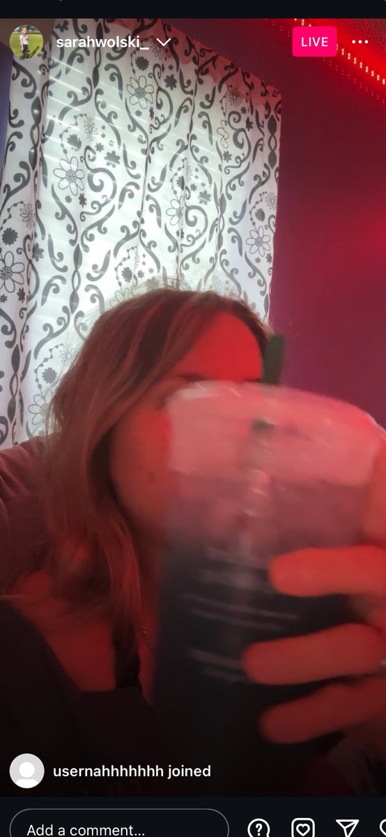 sarahracist's tweet photo. @sarahwolski1 drinking Starbucks on 8/9/24 in the middle of a boycott! 🇵🇸🇵🇸🇵🇸 https://t.co/fgYXZadGhX