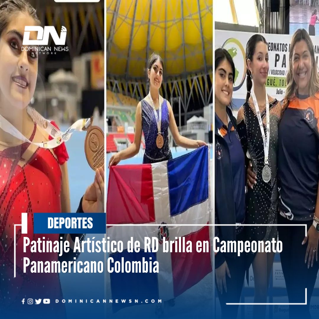 La selección de Patinaje Artístico de la República Dominicana, logró seis medallas, cinco de plata y un bronce en el Campeonato Panamericano de Clubes, celebrado en Ibagué, Colombia.

La justa reunió a más de siete mil deportistas que se desempeñaron además en la modalidad