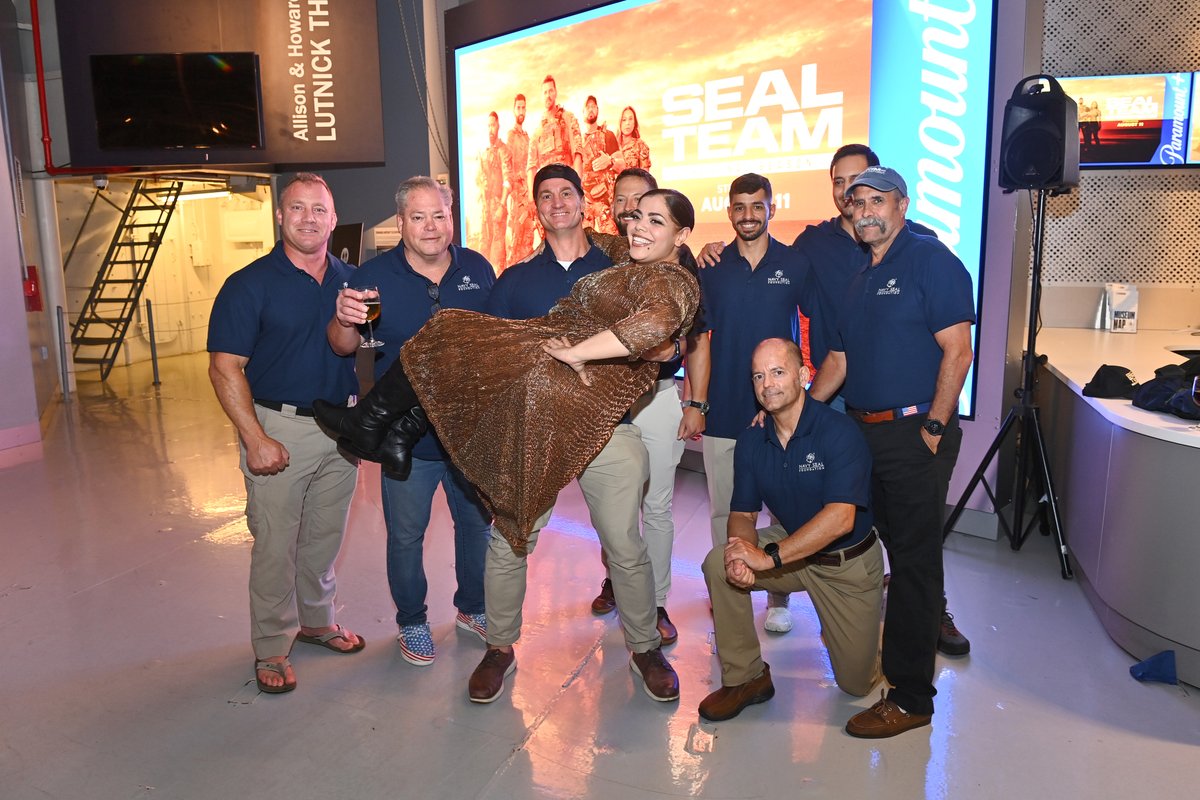 "SEAL Team" showrunner Spencer Hudnut and star David Boreanaz speak with <a href="/Variety/">Variety</a>'s Tatiana Siegel at a screening event for the Paramount+ drama held Thursday at Manhattan's Intrepid Museum. 
Boreanaz was emphatic that Hollywood needs to amplify the voices of those who serve.