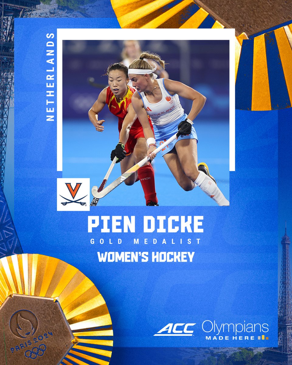 𝐎𝐋𝐘𝐌𝐏𝐈𝐂 𝐂𝐇𝐀𝐌𝐏𝐈𝐎𝐍. 🥇

Congratulations to Pien Dicke and the Dutch Field Hockey team on securing GOLD!

#AccomplishGreatness x #OlympiansMadeHere