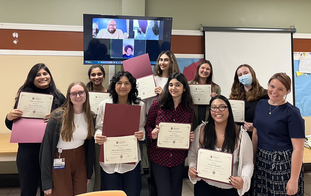 lucpubhealth's tweet image. On Tuesday, the CERCL Community Engagement Fellowship summer 2024 cohort presented their projects. The fellows presented projects that addressed different areas of health equity in the Maywood community. Great job everyone!