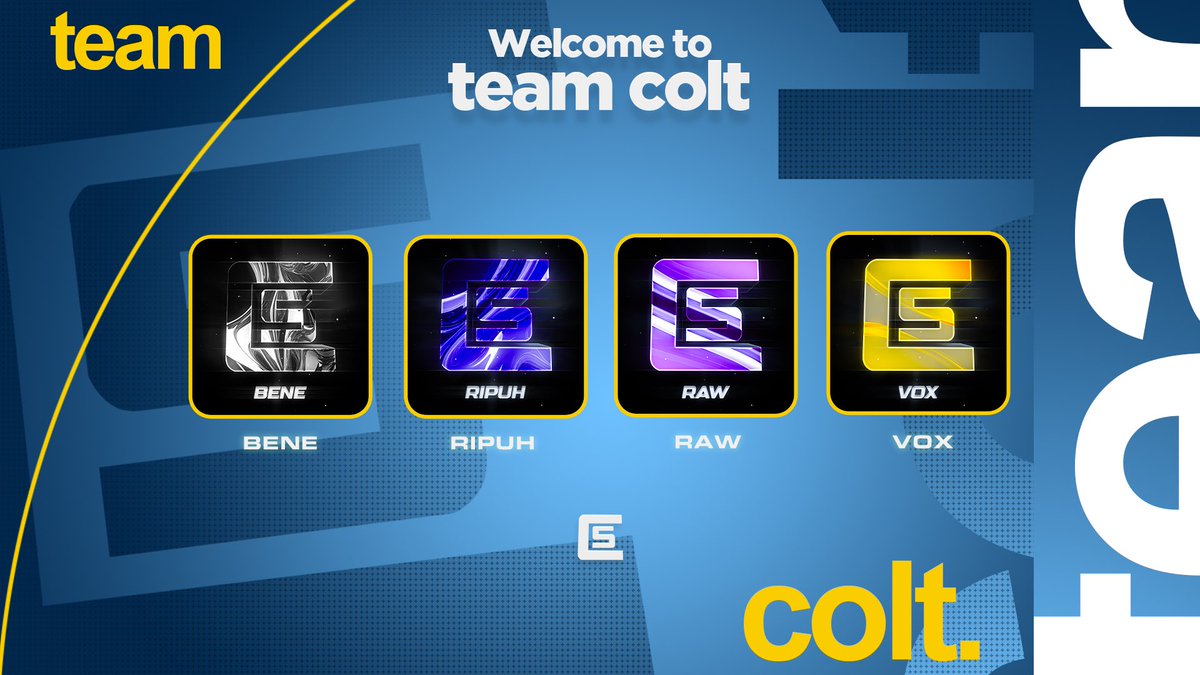Team Colt tweet media