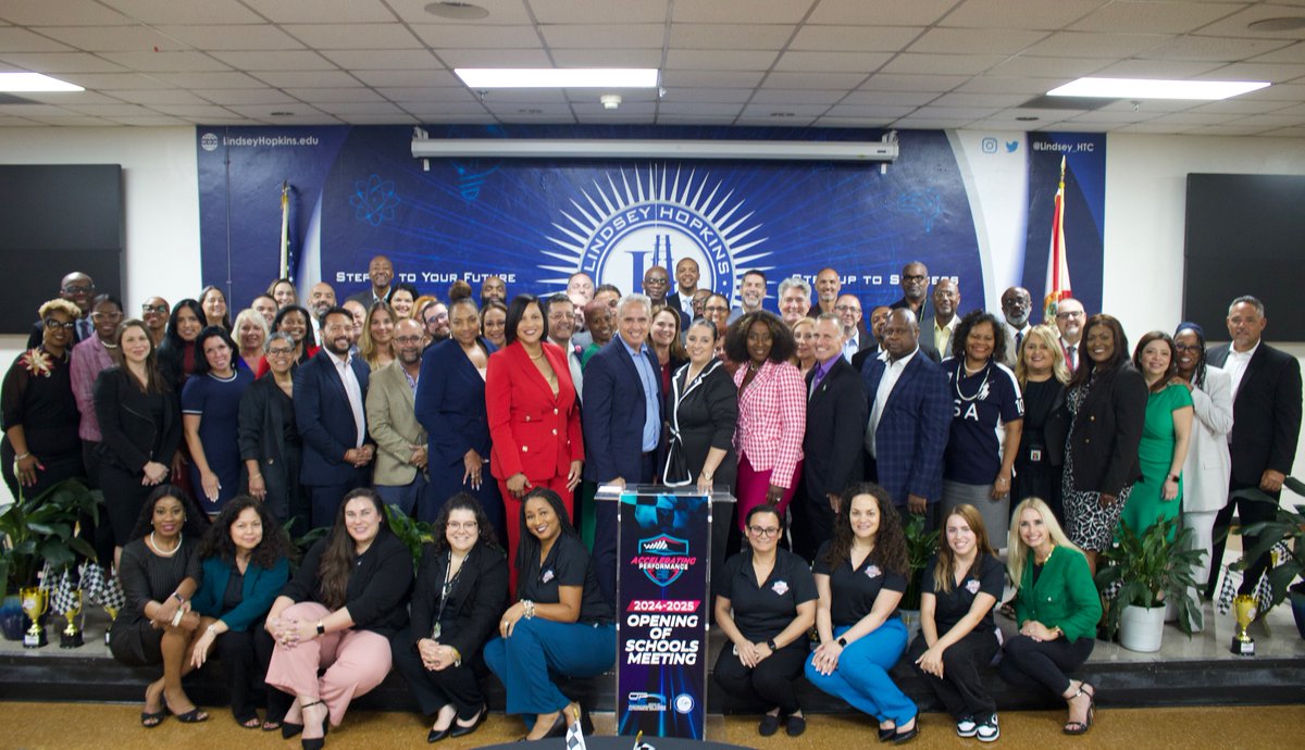 MDCPSTechCollgs's tweet photo. Office of Postsecondary Career and Technical Education - Opening of Schools Meeting: That’s a wrap! What a fantastic day! We’re excited for a great school year ahead, connecting students to their highest earning potential! ✨ #YourBestChoiceMDCPS https://t.co/VwL5Tx68ep