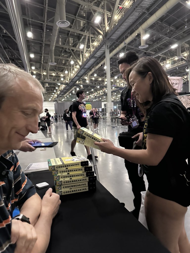 Now signing our books at <a href="/defcon/">DEF CON</a> ! Aisle 4 at Vendor East!