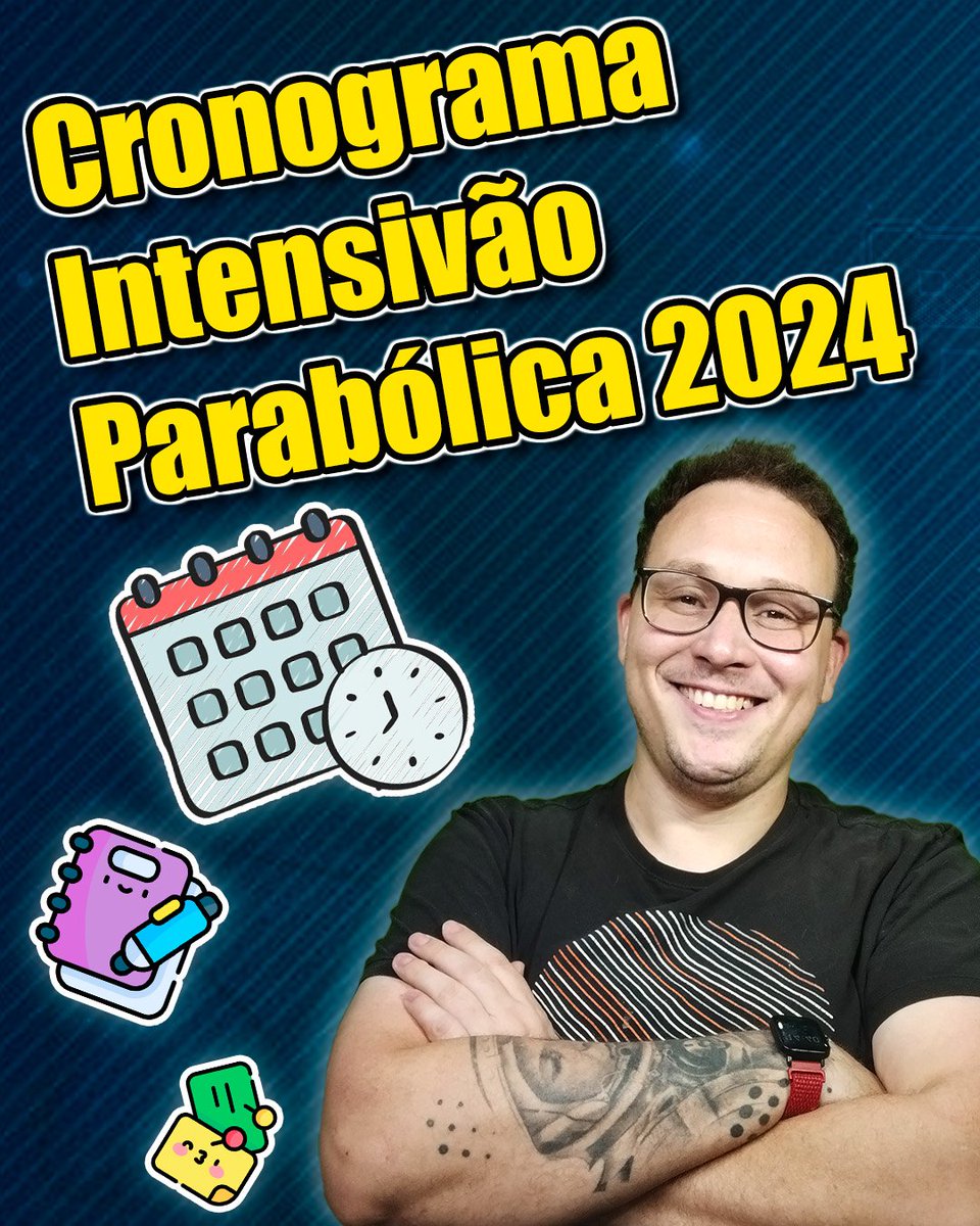 opedrorenno's tweet image. 🚨🚨🚨ATENÇÃO🚨🚨🚨

Horários de estreia:

- Segunda: História Geral 18h e História do Brasil 20h.
- Terça: Sociologia 18h e Filosofia 21h
- Quarta: História da Arte 18h.

Aulas inéditas e gravadas no Canal Parabólica no Youtube, com material disponível. 

Não são ao vivo.

Obs:…