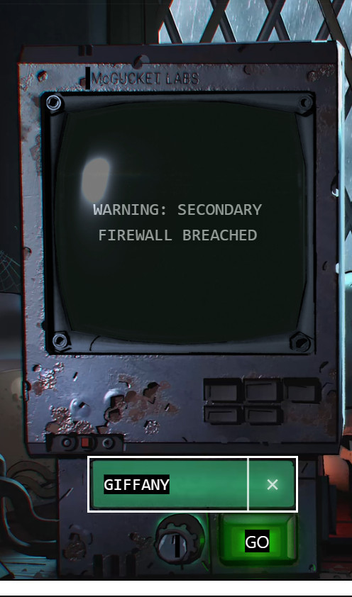 Tip: Certain passwords change the feedback when you re-enter them. Example: try entering GIFFANY repeatedly until ? #thisisnotawebsitedotcom #GravityFalls