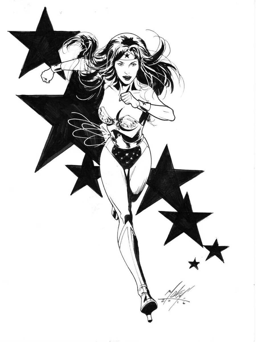 iamluke85's tweet photo. #wonderwoman artwork by #matthaley https://t.co/VAJd1ZmXat
