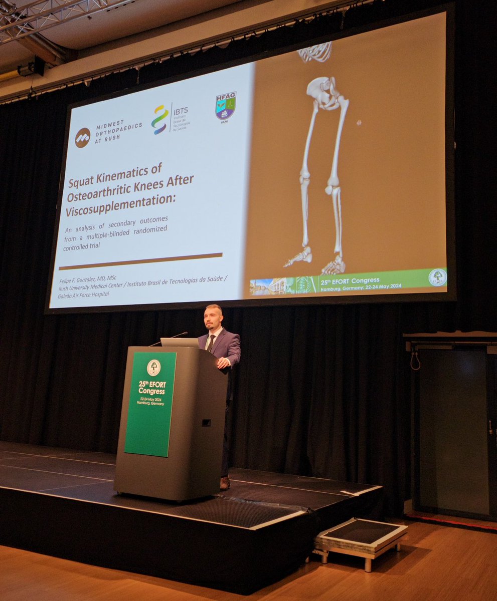Congratulations to the Department’s Drs. Felipe Gonzalez, Jonathan Gustafson &amp; Jorge Chahla for the Best Poster Award by <a href="/EFORTnet/">EFORT</a> for their study:

“Gait Kinetics In Medial Meniscus Posterior Root Tears: Investigating
Protective Strategies &amp; Surgical Outcomes” <a href="/fgonzalez818/">Dr. Felipe F. Gonzalez</a>