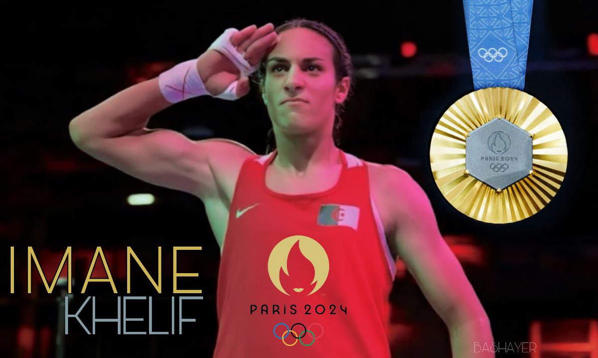 ألف مبروك الذهبية لبطلتنا إيمان خليف 🥇🇩🇿
One two three viva l'Algérie 🥇🔥
#imanekhelif
#إيمان_خليف
