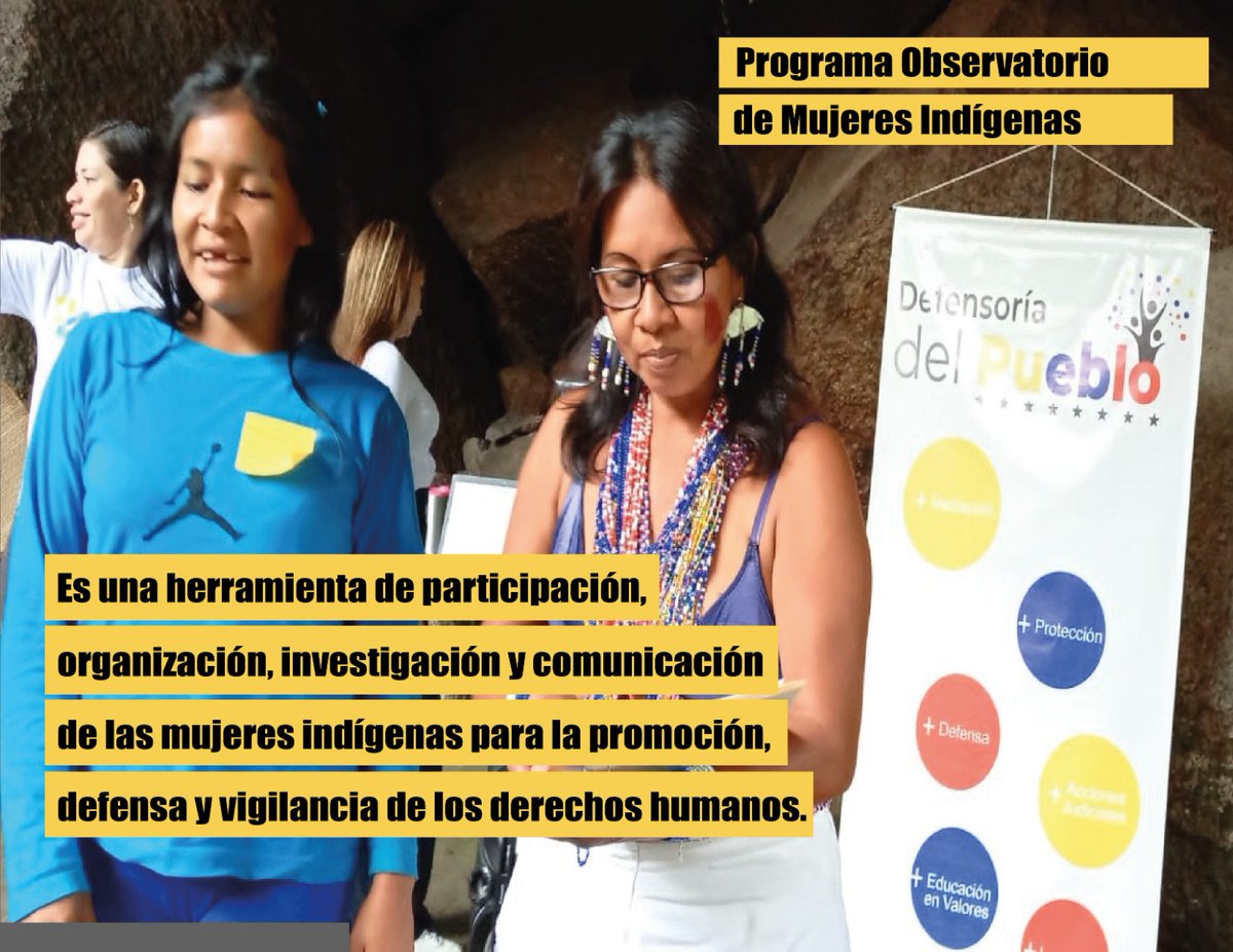 Es una herramienta de participación, organización, investigación y comunicación de las mujeres indígenas para la promoción, defensa y vigilancia de los DD.HH <a href="/Defensoria_Vzla/">Defensor del Pueblo</a>