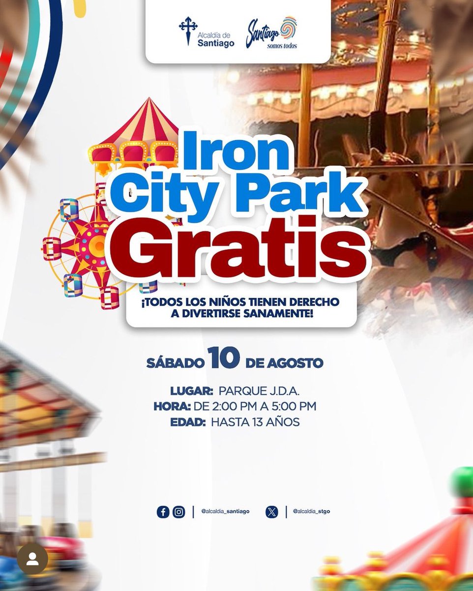 Una tarde de diversión para los pequeños del distrito de Santiago.