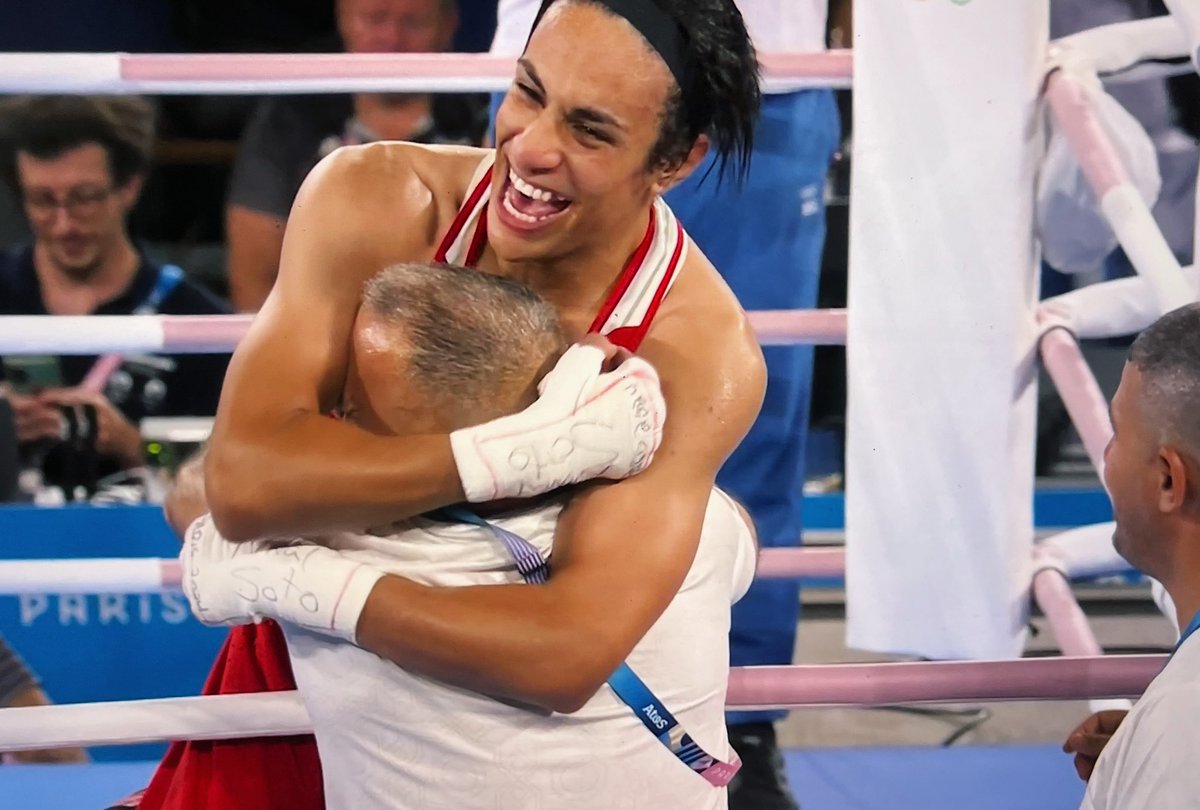 mattxiv's tweet image. OLYMPIC GOLD MEDAL CHAMPION IMANE KHELIF