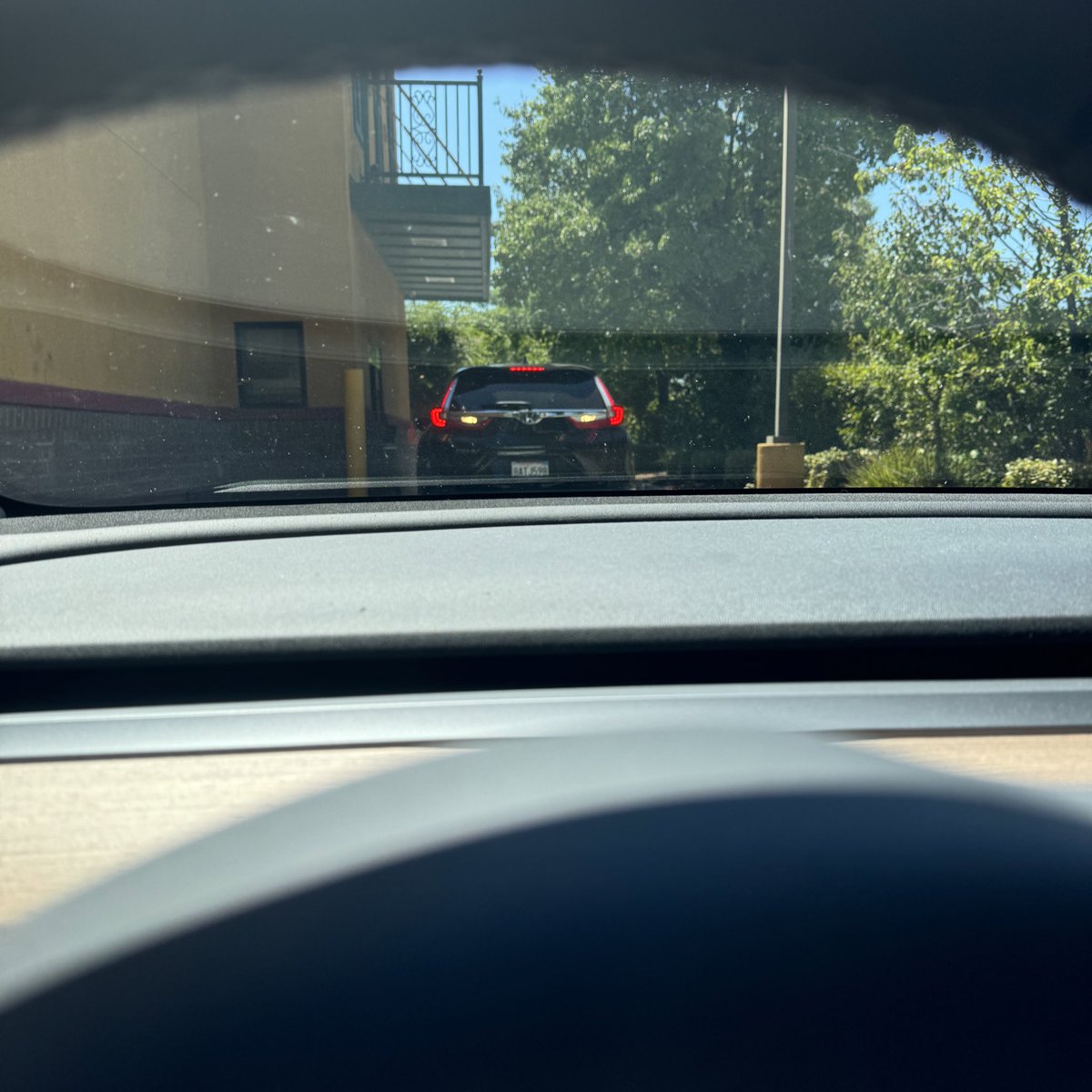 Sitting here with my life slowly flashing before my eyes as an old lady accidentally puts her car in reverse and sits there for 5 minutes at the drive-thru window