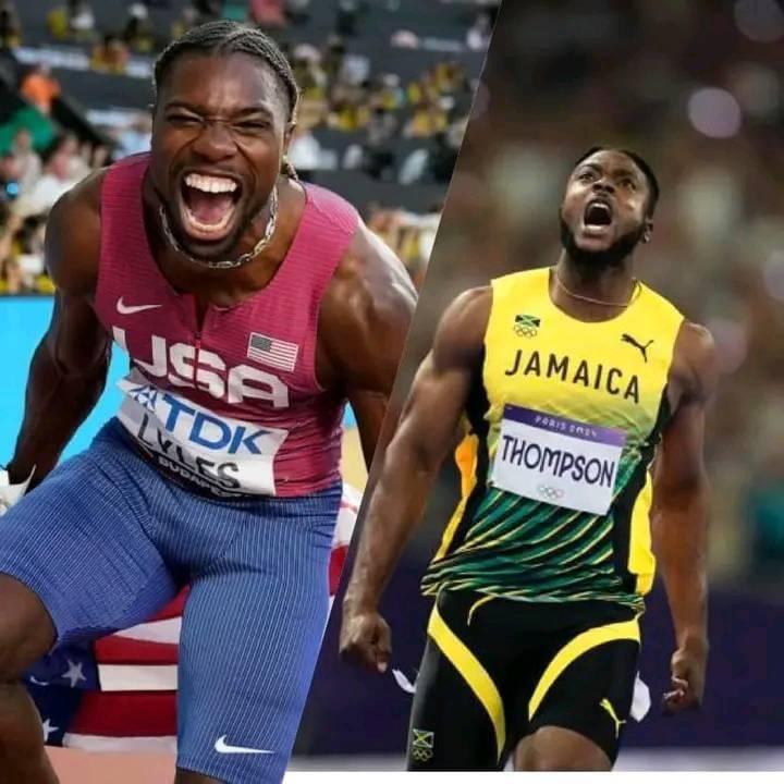 MNdimz's tweet photo. Kishane Thompson 🇯🇲 is planning to appeal the decision to give 100m Gold medal 🥇 to Noah Lyles 🇺🇲 calling on the Olympic Committee to review the decision. He states that he crossed the finish line first and thinks he deserves the Gold medal instead of the Silver medal 🥈 awarded https://t.co/ry92FqIslF