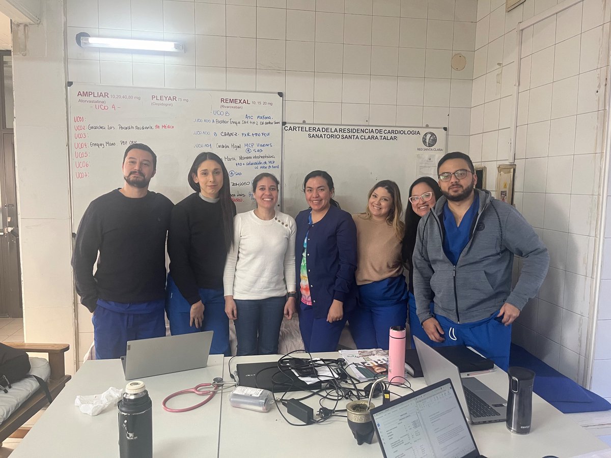 Norberto Bornancini (@cardiobornan) on Twitter photo La residencia de Santa Clara Talar tuvo su momento #SOLACI24
Nos visitó y habló sobre generalidades de Hemodinámia la gran <a href="/DahianaIbarrol4/">Dahiana Ibarrola</a> 🇵🇾
Gracias totales 🫶 La residencia de Santa Clara Talar tuvo su momento #SOLACI24
Nos visitó y habló sobre generalidades de Hemodinámia la gran <a href="/DahianaIbarrol4/">Dahiana Ibarrola</a> 🇵🇾
Gracias totales 🫶