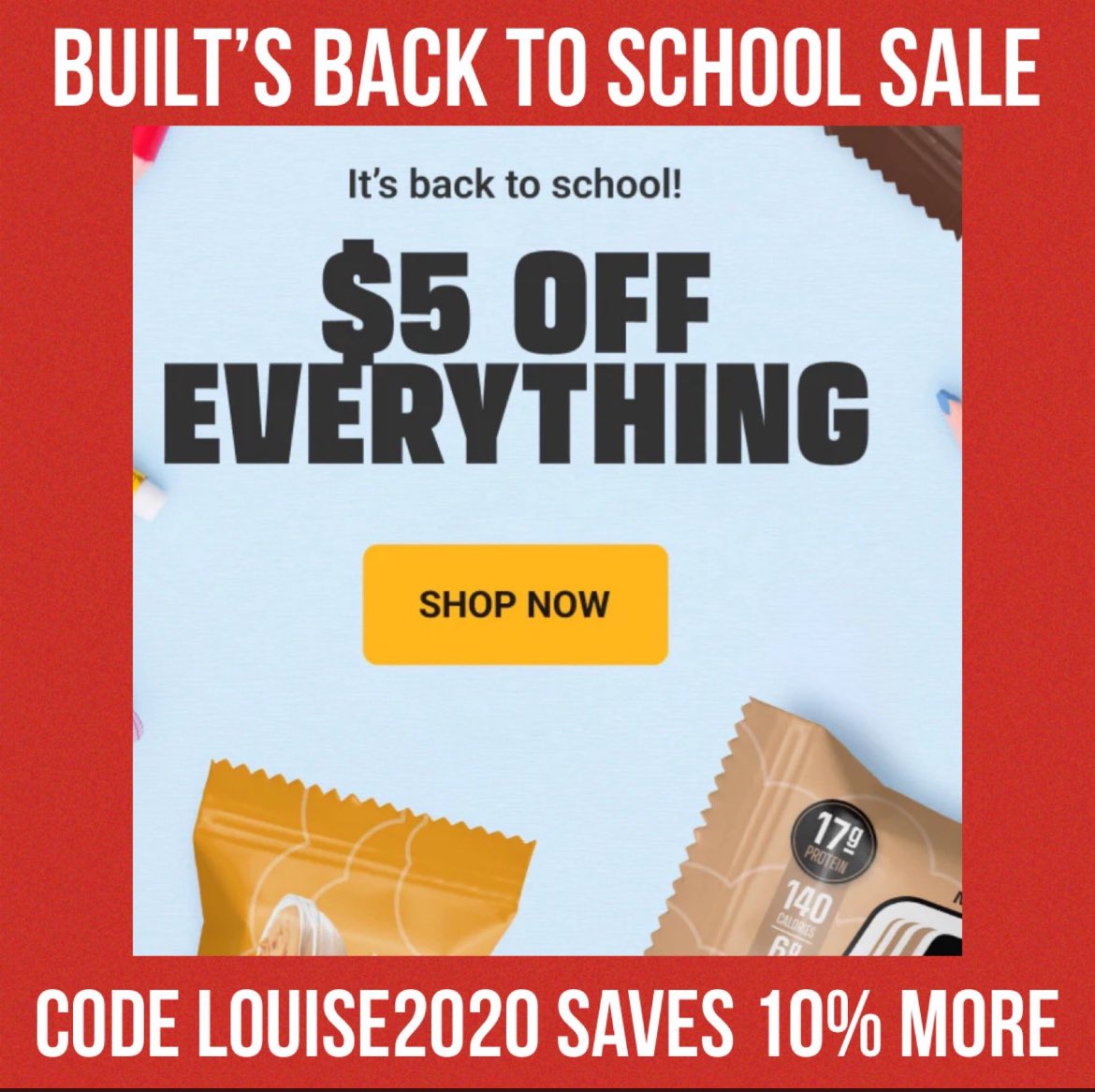 LouiseKelowna's tweet photo. Sale➡️ https://t.co/nzRY3uTKrt #weightloss #gymgirl #gymguy #snacks #whey #tastesgood #HealthyEating #gym #discountcode #highprotein #gymlife #wwprotein #love #workout #tasty #proteinbars #chocolate #healthy #salesalesale #BackToSchool2024 #builtbar #sale #stackandsave @Built_Bar https://t.co/PbV6tZ7PCx