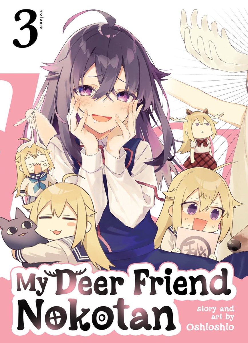 MangaAlerts's tweet photo. 🎉Follower Friday Giveaway 🎉

This week, I’m giving away My Deer Friend Nokotan Volume 1-4✨

To enter: Follow, Like, RT! and comment something deer related✅
Open to Everyone! 🌍
Ends August 16th, 2024 📅 https://t.co/Y4xlW08Vpp