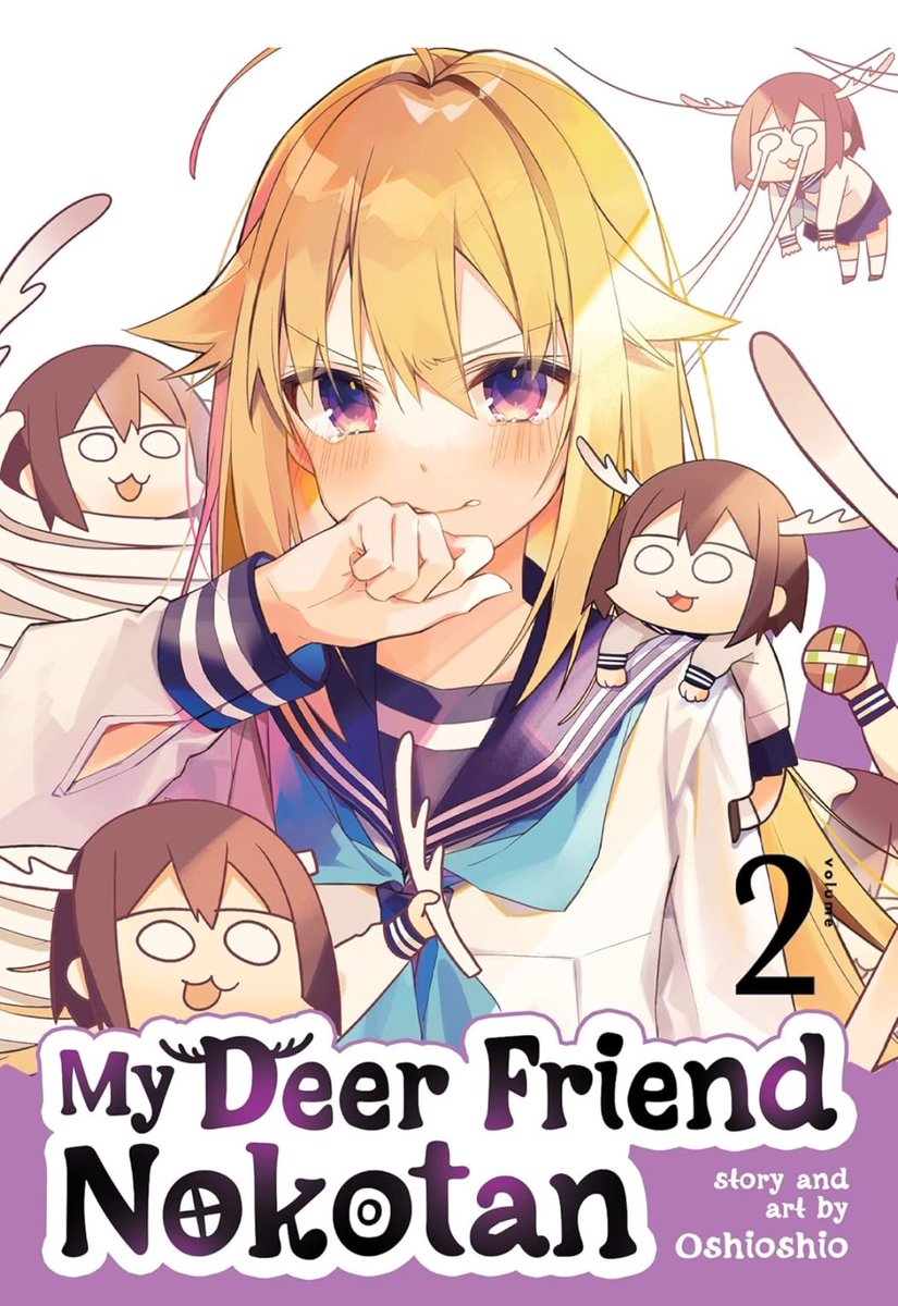 MangaAlerts's tweet photo. 🎉Follower Friday Giveaway 🎉

This week, I’m giving away My Deer Friend Nokotan Volume 1-4✨

To enter: Follow, Like, RT! and comment something deer related✅
Open to Everyone! 🌍
Ends August 16th, 2024 📅 https://t.co/Y4xlW08Vpp