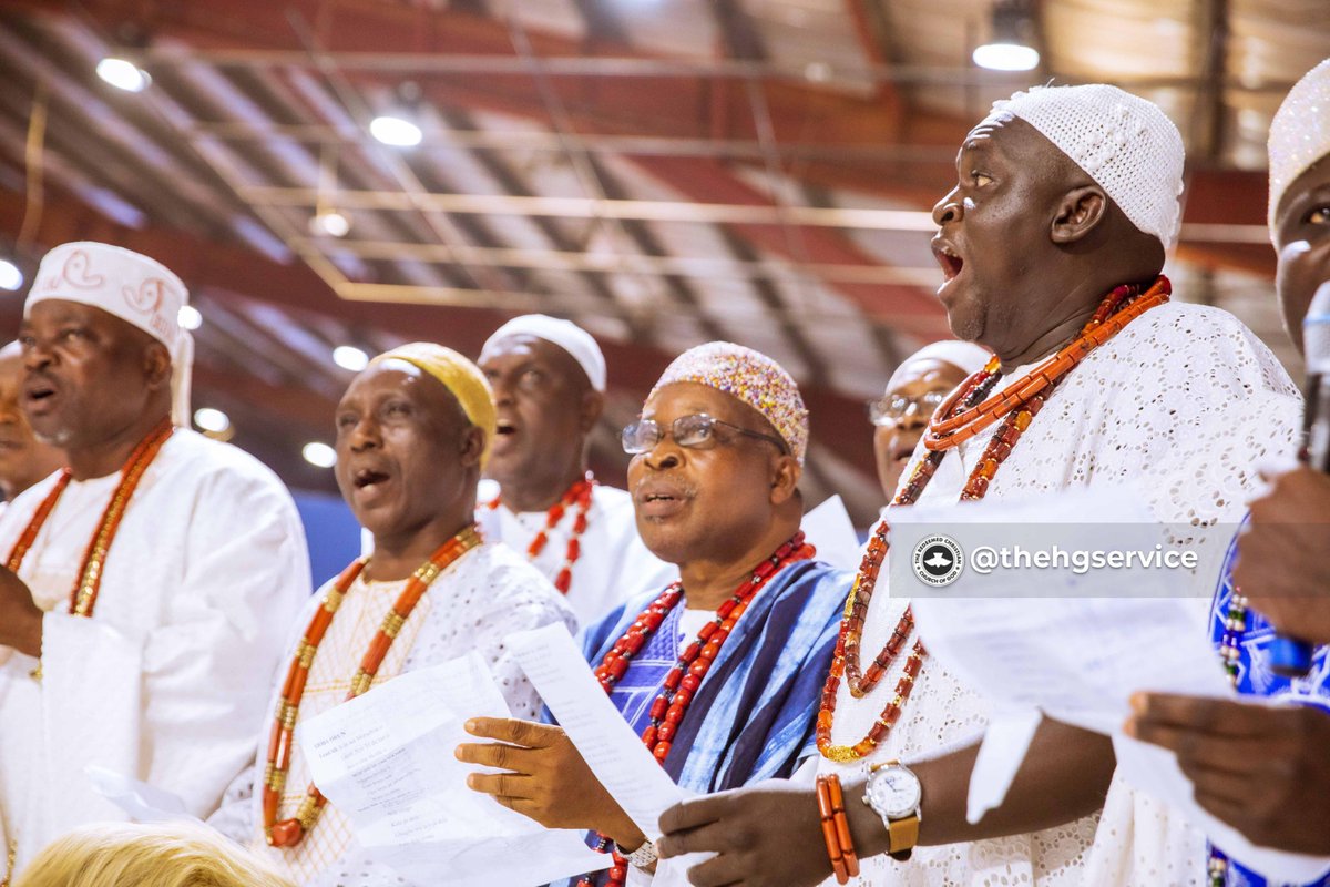 rccghq's tweet image. The diverse mix of Royal and Traditional Rulers from across Nigeria, paid homage to the King of kings.
 
Day 5
Holy Ghost Service 
 
#RCCGAnnualConvention2024 
#Heaven