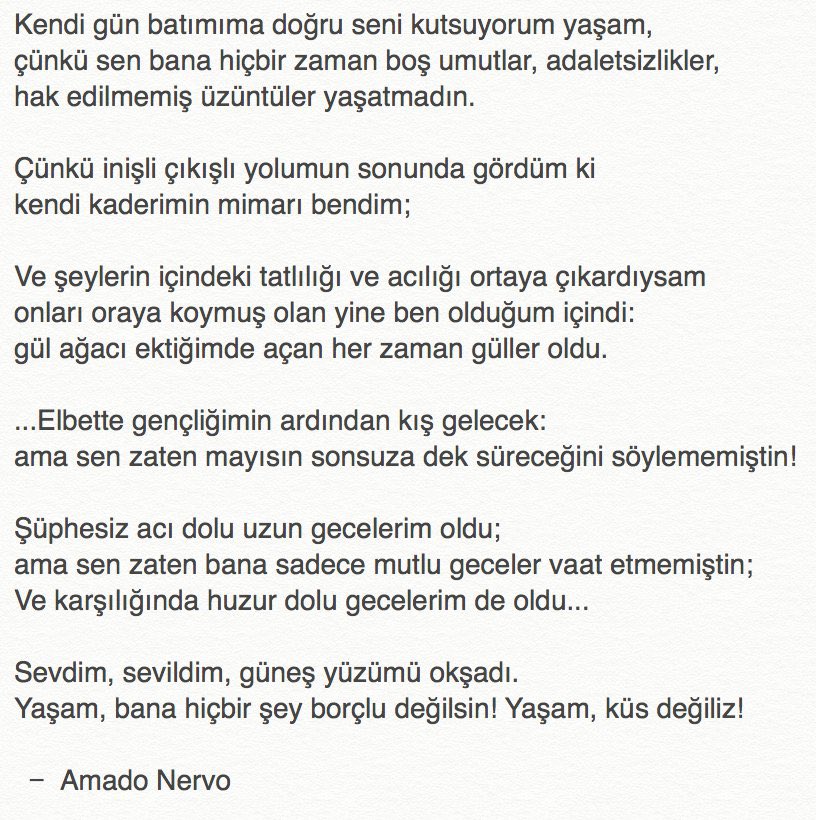 uykkulu's tweet photo. Yaşam bana hiçbir şey  borçlu değilsin!
 Amado Nervo https://t.co/BYMeGDVsep