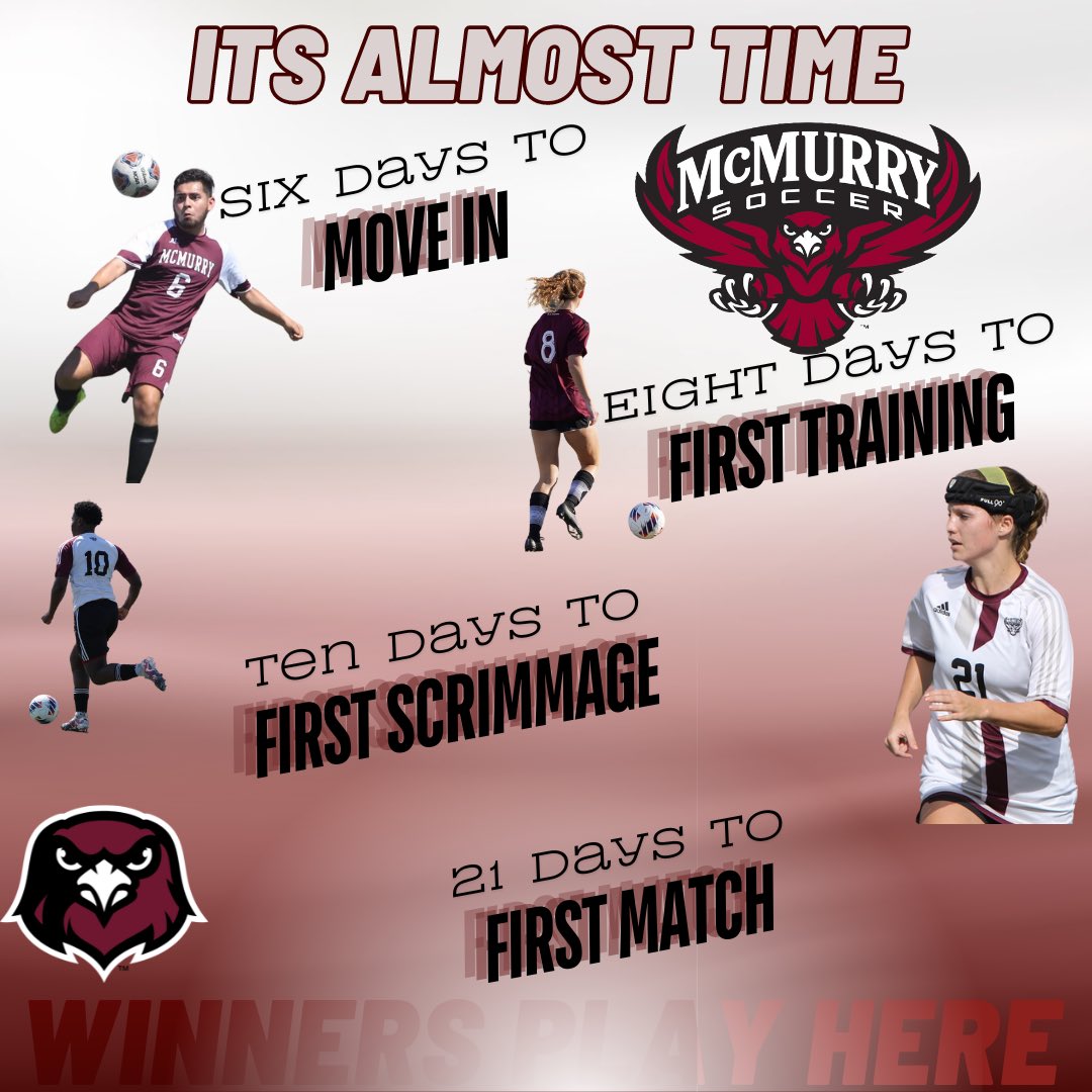 McMurrySoccer's tweet image. We’re excited for the season to get here! We honor the past while creating a successful future! #alacumba