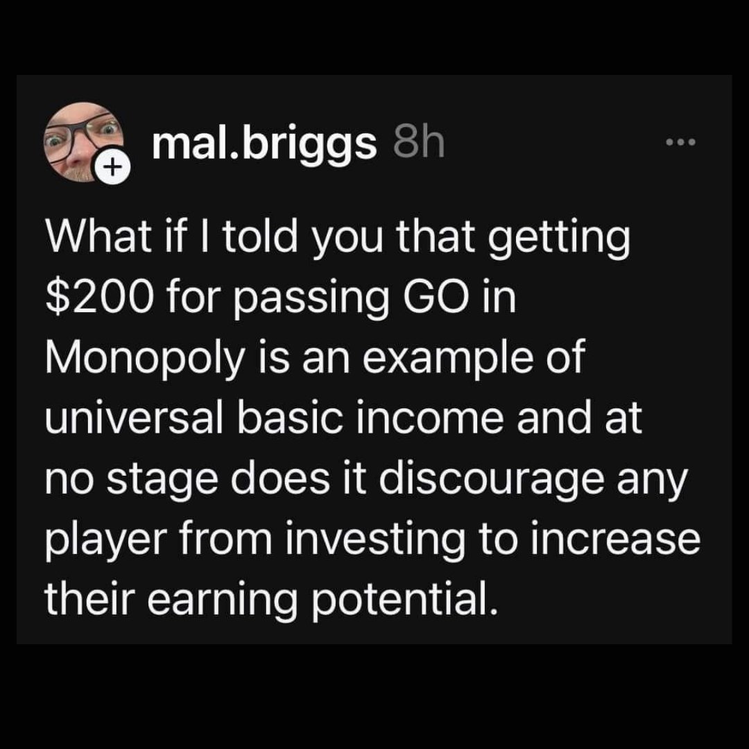 pass go AND collect $200 #ubi