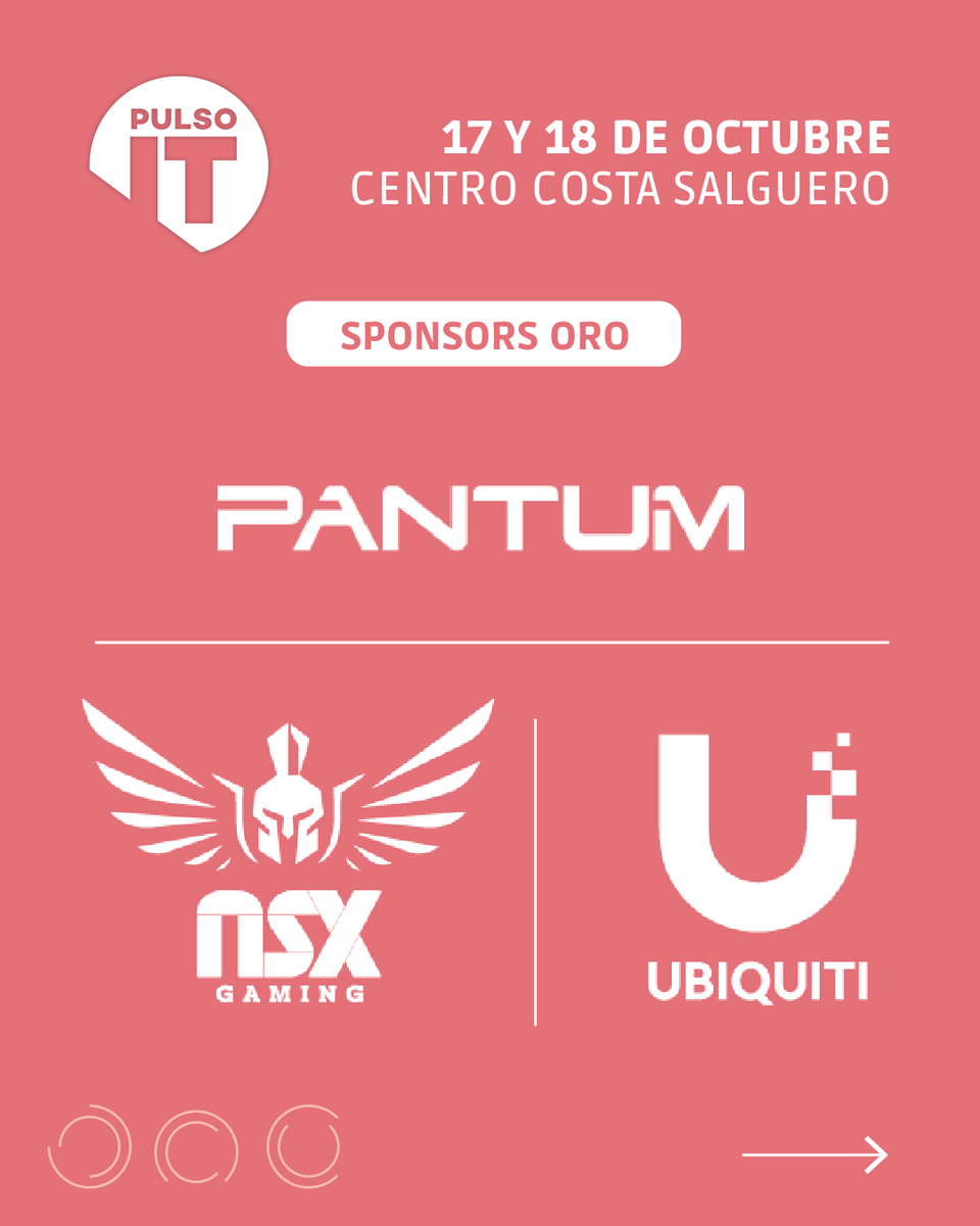 Te compartimos las marcas que van a estar presentes en la octava edición de #PulsoIT