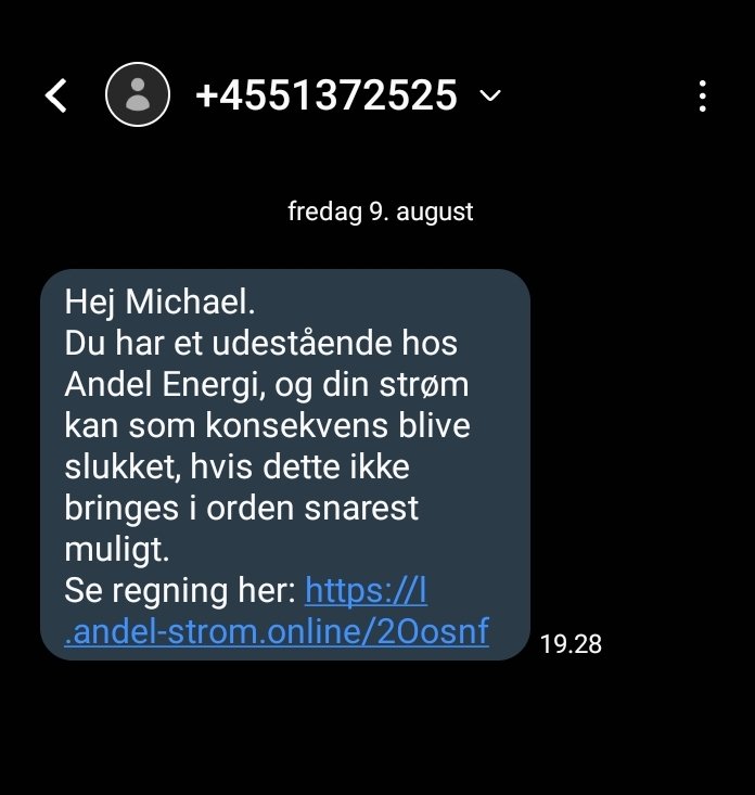 M_K_Petersen's tweet image. Jeg ved ikke hvilket båthorn der står bag dette svindelnummer, men jeg må bare sige at jeg ikke er født i går...

#PasPå #Svindel 

#Politi 
@VestegnsPoliti