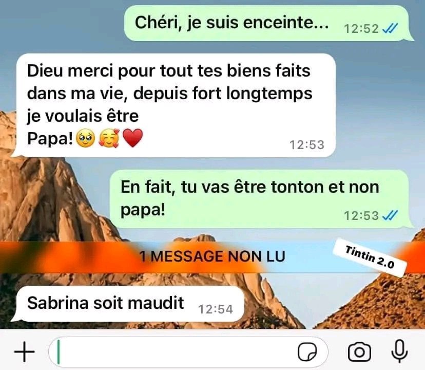 Ah c'est compliqué Sabrina tu es maudit 🤣🤣🤣