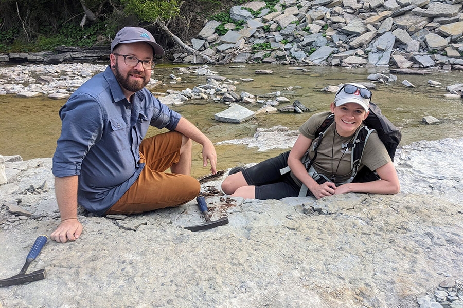 OU Mewbourne College (@oumewbourne) on Twitter photo ๐ Researchers from <a href="/SamNobleMuseum/">Sam Noble Museum</a> have secured a $621,781 grant from <a href="/NSF/">U.S. National Science Foundation</a> to explore Earth's first major mass extinction. ๐ฆ
The team led by members from <a href="/ougeosciences/">OU Geosciences</a> will embark on groundbreaking expeditions to Anticosti Island in Canada.
๐ more : link.ou.edu/46M451N ๐ Researchers from <a href="/SamNobleMuseum/">Sam Noble Museum</a> have secured a $621,781 grant from <a href="/NSF/">U.S. National Science Foundation</a> to explore Earth's first major mass extinction. ๐ฆ
The team led by members from <a href="/ougeosciences/">OU Geosciences</a> will embark on groundbreaking expeditions to Anticosti Island in Canada.
๐ more : link.ou.edu/46M451N