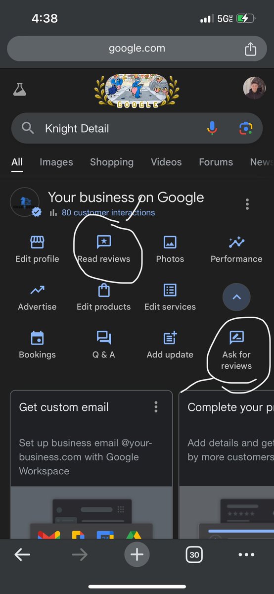 EdankBarnett's tweet photo. It’s important to ask for reviews and respond to reviews with SEO optimized responses, so after you do a job just simply ask for a review because the more reviews you have the higher Google will rank you. #SEO https://t.co/xmDJ7jMPFI