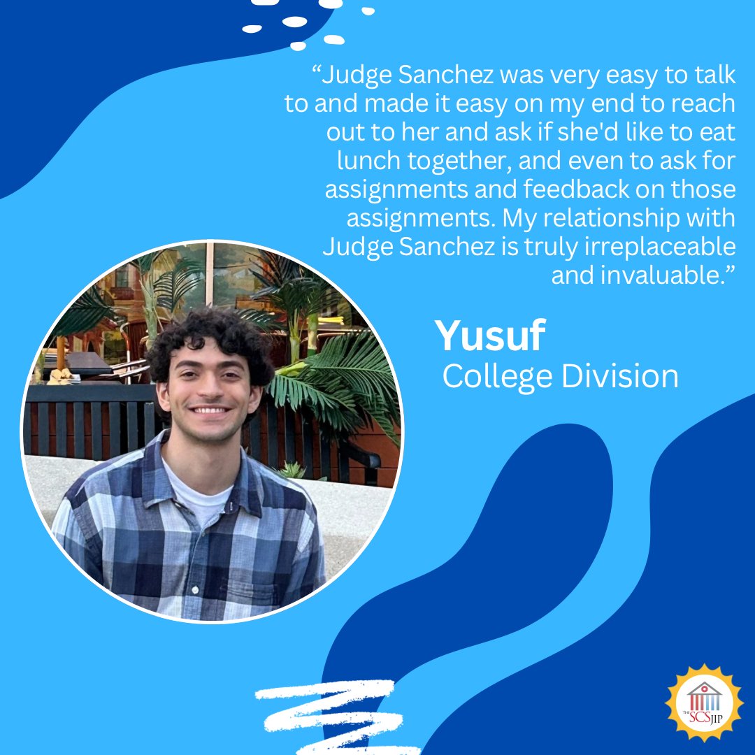 SCSJIProgram's tweet photo. Check out what a few of our #futureleaders had to say about their experience interning with their judges. 

#judicialinternship #nycesummer #pipelineprograms https://t.co/HZl9LvMxhv