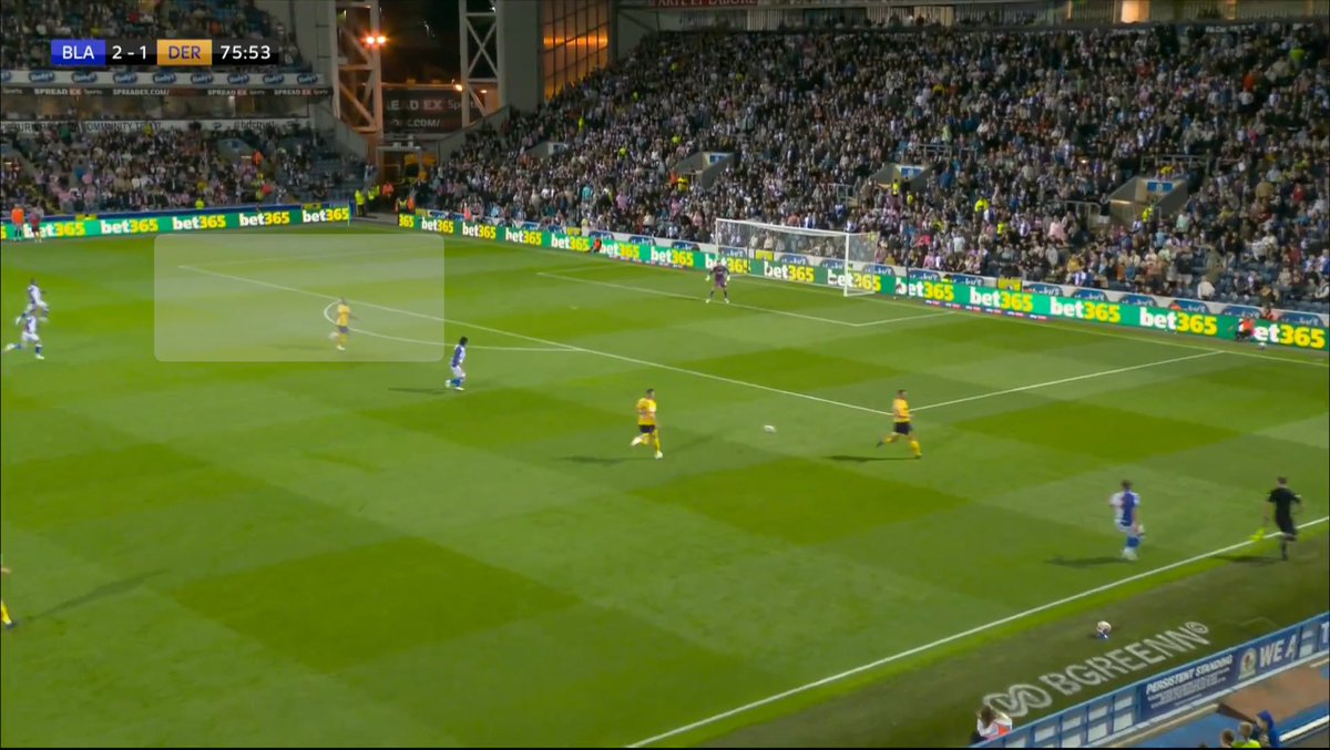 tomhwilliams23's tweet photo. Derby have huge holes defensively down the right hand side

2 goals from the same area. Have to tighten up down that side. Not 1, but 2 players unmarked constantly 😬 https://t.co/cJkPni6dBr