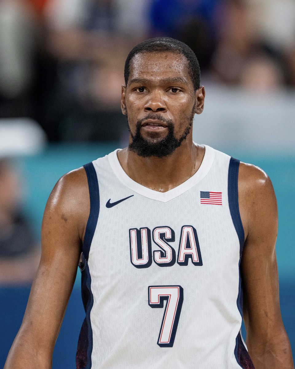 Kevin Durant will be moved to starting lineup for Gold Medal game vs. France, per <a href="/ShamsCharania/">Shams Charania</a> 🔥🇺🇸