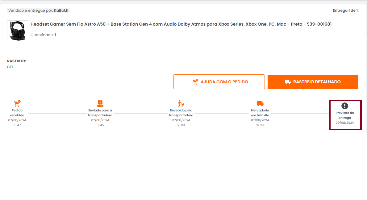 A Kabum n está cumprindo com seus prazos de entrega... Comprei o produto no dia 07/08 e no anuncio informava que a entrega seria feita até 09/08. Pois bem agora o novo prazo é até 14/08.

<a href="/kabumcombr/">Ninja do KaBuM!</a> cumprindo bem o seu compromisso com o consumidor.