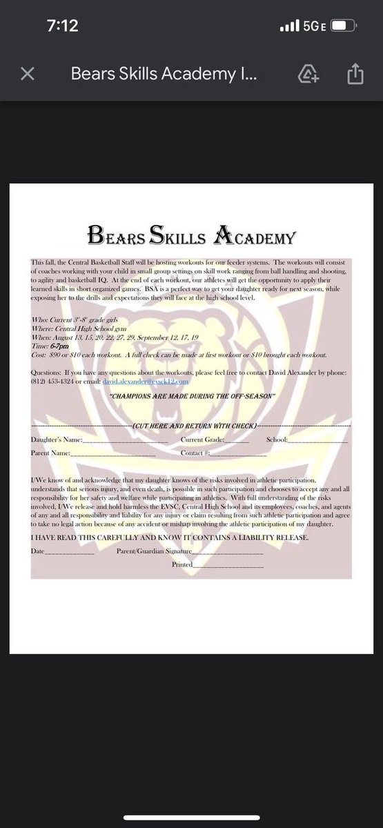 Evansville Central (@centralbearschs) on Twitter photo 