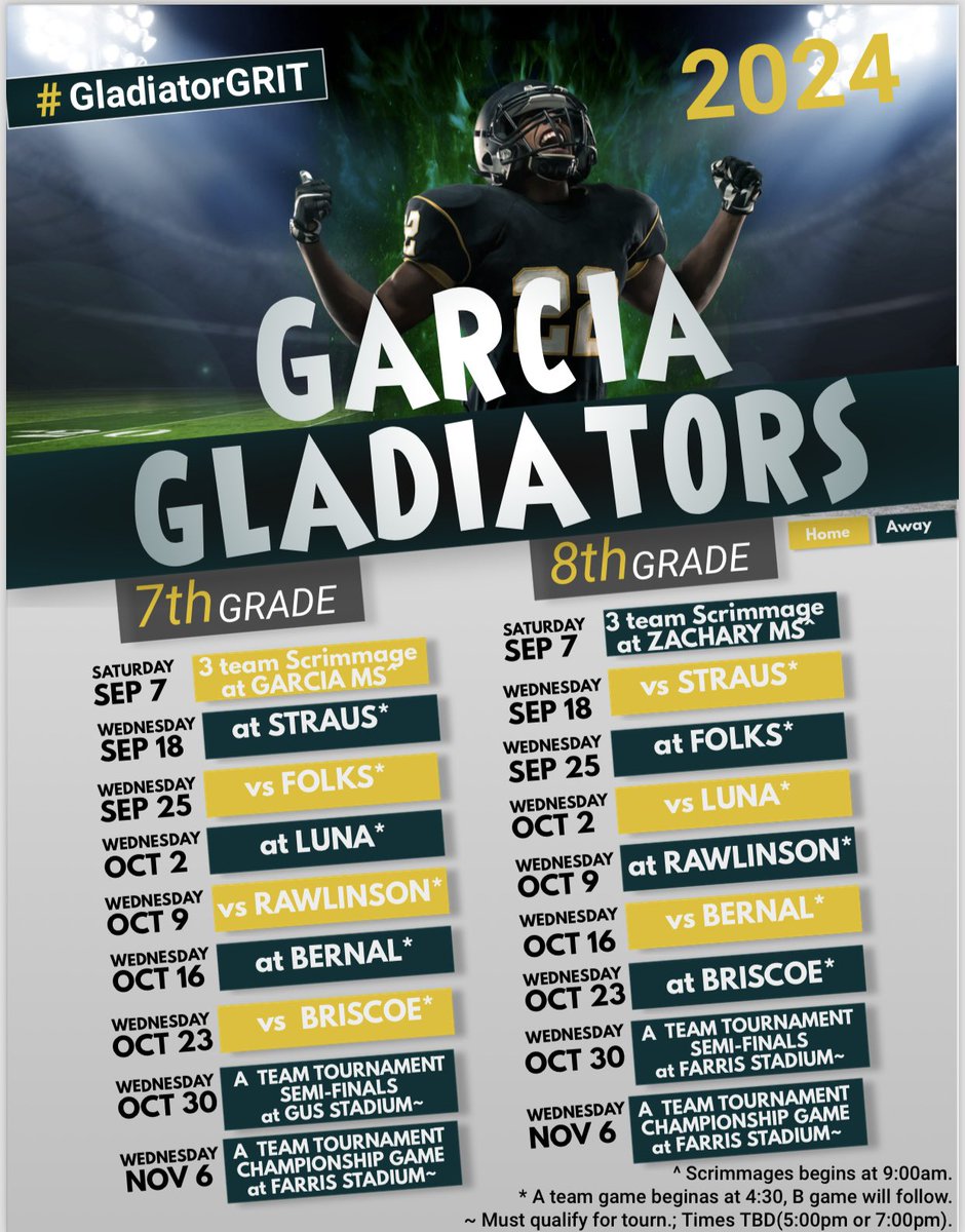 Robert Barrientes (@coach_barr210) on Twitter photo It’s Almost Time Gladiators!! Let’s Go!! 🏈👊🏼<a href="/NISDGarcia/">Dr. Hector P. Garcia MS</a> <a href="/DrMarkJLopez/">Dr. Mark J. Lopez</a> <a href="/APMateoMacias/">Mateo Macias</a> <a href="/HGMSCounseling/">Garcia Counseling</a> <a href="/LoriPersyn/">lori persyn</a> <a href="/coachjbriones/">Joshua Briones</a> <a href="/Coachkraft1/">Matthew Kraft</a> <a href="/math_coach14/">Coach Alaniz</a> It’s Almost Time Gladiators!! Let’s Go!! 🏈👊🏼<a href="/NISDGarcia/">Dr. Hector P. Garcia MS</a> <a href="/DrMarkJLopez/">Dr. Mark J. Lopez</a> <a href="/APMateoMacias/">Mateo Macias</a> <a href="/HGMSCounseling/">Garcia Counseling</a> <a href="/LoriPersyn/">lori persyn</a> <a href="/coachjbriones/">Joshua Briones</a> <a href="/Coachkraft1/">Matthew Kraft</a> <a href="/math_coach14/">Coach Alaniz</a>