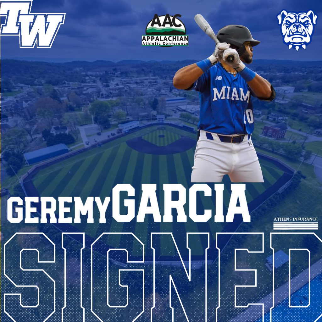 Tennessee Wesleyan Baseball (@twu_baseball) on Twitter photo Please welcome <a href="/Geremy_g_f/">Geremy Garcia</a> from <a href="/MDCSHARKS/">MDC Athletics</a> and a Puerto Plata, DR native. <a href="/twbulldogs/">TWU Bulldogs</a> <a href="/NAIABall/">NAIA Ball</a> Please welcome <a href="/Geremy_g_f/">Geremy Garcia</a> from <a href="/MDCSHARKS/">MDC Athletics</a> and a Puerto Plata, DR native. <a href="/twbulldogs/">TWU Bulldogs</a> <a href="/NAIABall/">NAIA Ball</a>