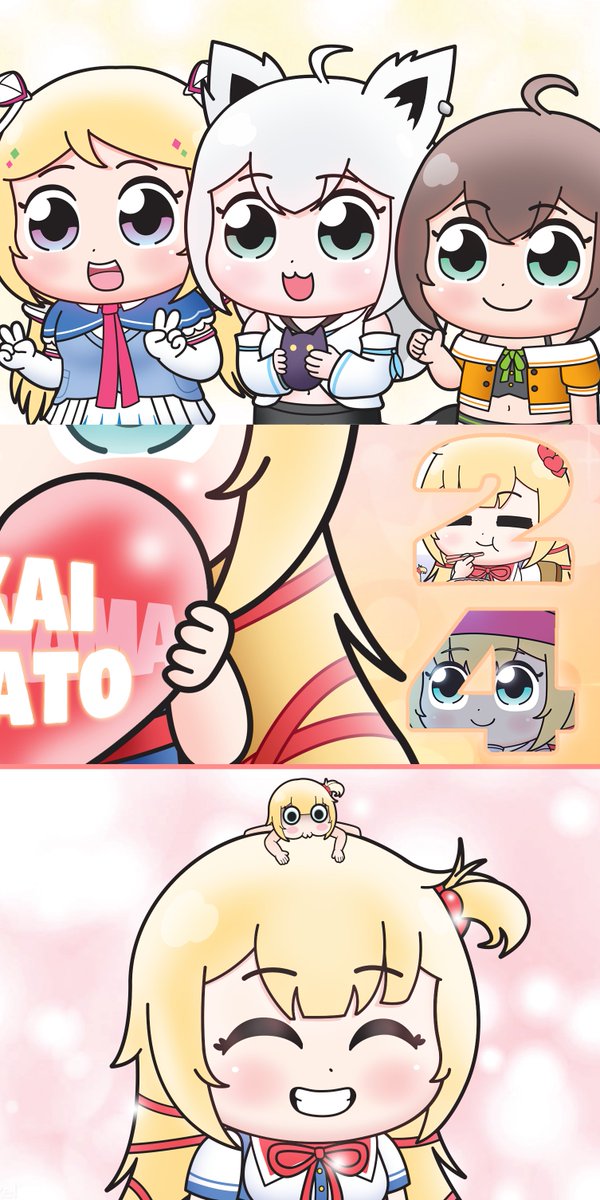 🎂HBD Haachama🎁
Wishing you a BIG smile

#はあとArt
#ホロピピック
#はあちゃま爆誕祭2024 