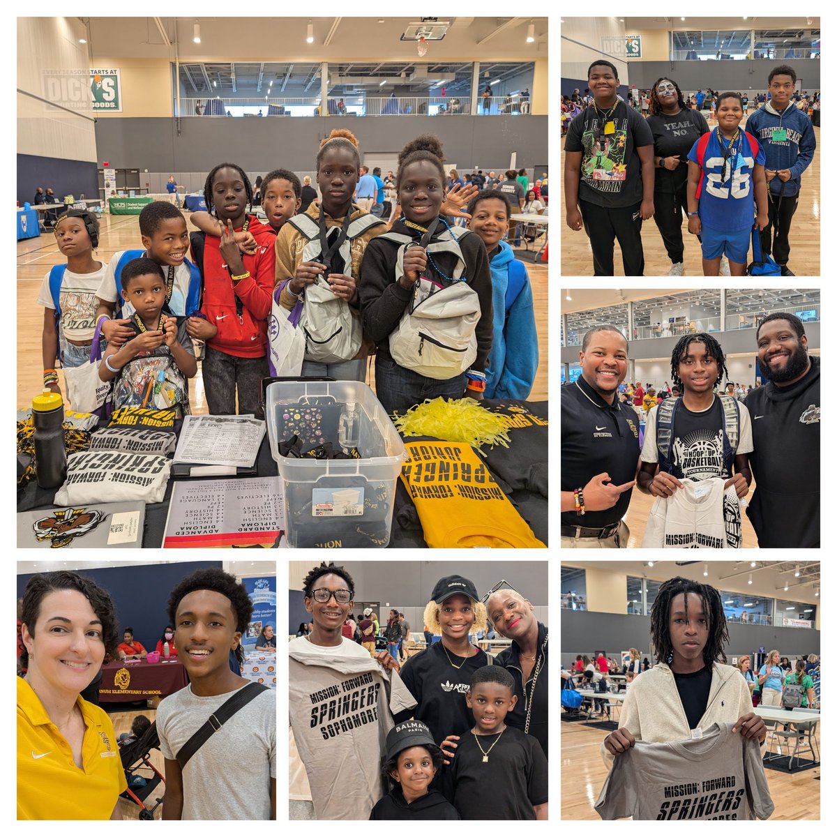 Had a great time at the <a href="/HenricoSchools/">Henrico Schools</a> Back to School Event! Enjoyed meeting future Springers and seeing current students again! Was nice to see some of our Girls with Goals too!