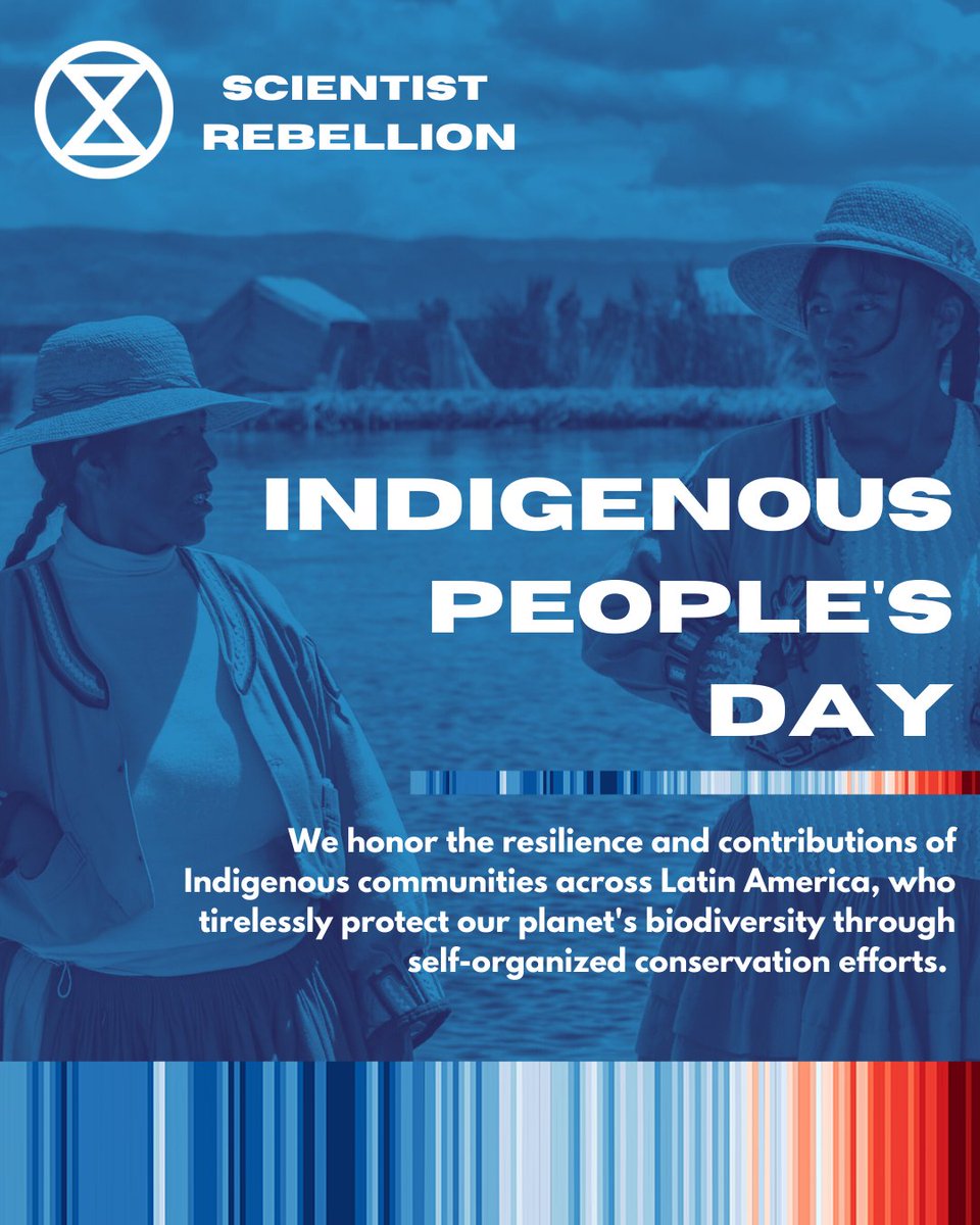 🧵1/10: Today is Indigenous Peoples' Day! We honor the resilience and contributions of Indigenous communities across Latin America, who tirelessly protect our planet's biodiversity through self-organized conservation efforts. 🌍 #IndigenousPeoplesDay