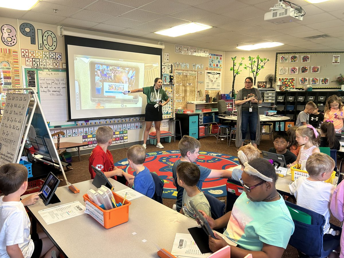 Take a peek 👀 into what it takes to deploy iPads 📱 with kindergartners <a href="/wheeler_mps/">Wheeler Elementary</a> ! 
🤩Way to go Miss Timmons &amp; crew!